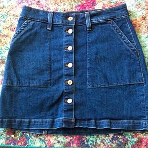 J.Crew Jean Skirt